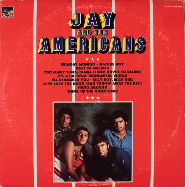 Jay & The Americans : Jay And The Americans (LP, Comp)