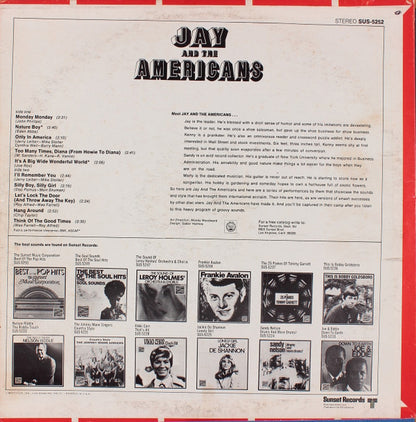 Jay & The Americans : Jay And The Americans (LP, Comp)