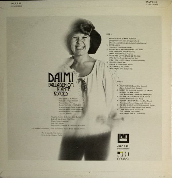 Daimi : Balladen Om Klante Kofoed (LP, Album)