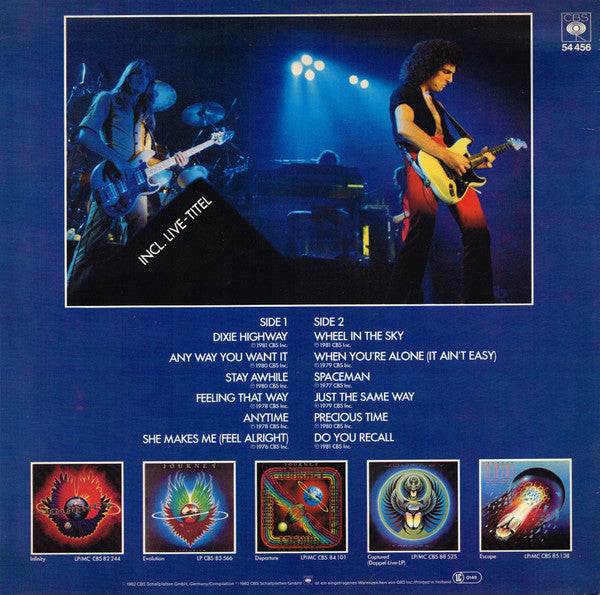 Journey : The Best Of Journey - Look Behind (LP, Comp)