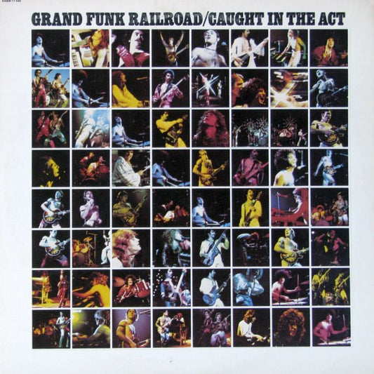 Grand Funk Railroad : Caught In The Act (2xLP, Album, Jac)