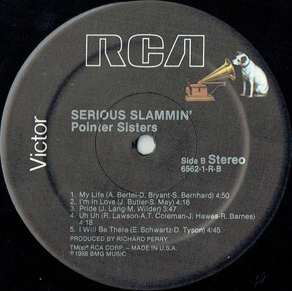 Pointer Sisters : Serious Slammin' (LP, Album)