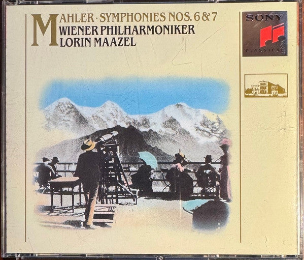 Gustav Mahler - Lorin Maazel, Wiener Philharmoniker : Symphonies 6&7 (3xCD, Album)