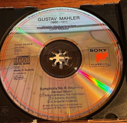 Gustav Mahler - Lorin Maazel, Wiener Philharmoniker : Symphonies 6&7 (3xCD, Album)
