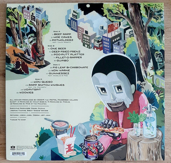 MF Doom : MM..Food (LP, Gre + LP, Pin + Album, RE, RP)