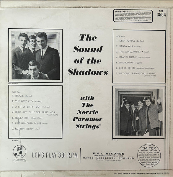 The Shadows : The Sound Of The Shadows (LP, Album, RE, bla)