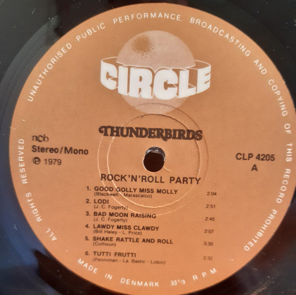 Thunderbirds (13) : Rock'n Roll Party (LP)