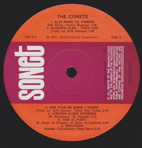 The Comets (5) : The Comets (LP, Album)