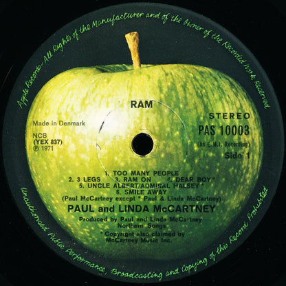 Paul & Linda McCartney : Ram (LP, Album)