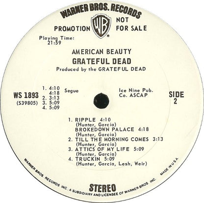 The Grateful Dead : American Beauty (LP, Album, Promo)