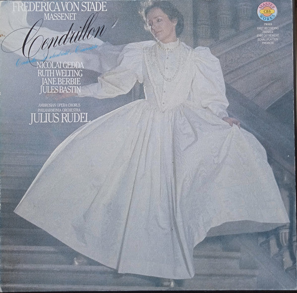 Jules Massenet - Frederica von Stade, Nicolai Gedda, Ruth Welting, Jane Berbié, Jules Bastin, The Ambrosian Opera Chorus, Philharmonia Orchestra, Julius Rudel : Cendrillon (3xLP, Album + Box)