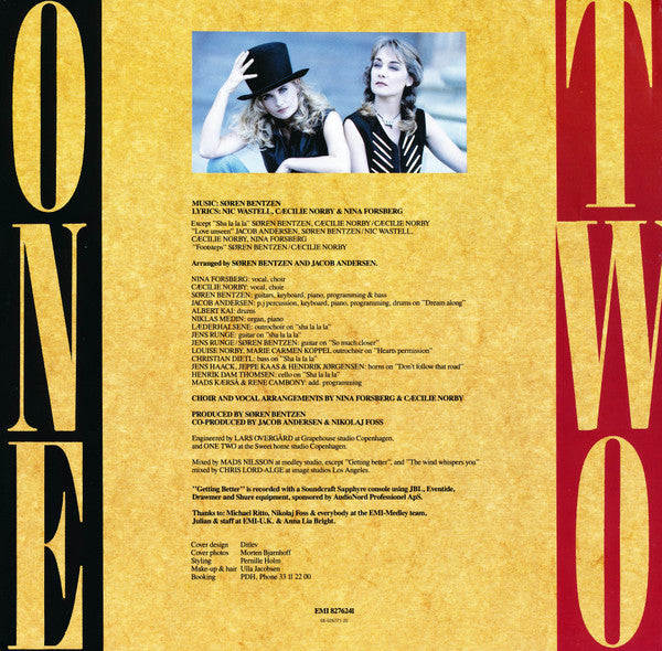 One Two (2) : Getting Better (LP, Album)