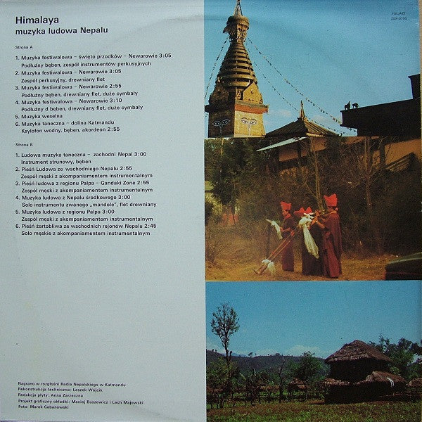 Unknown Artist : Himalaya - Muzyka Ludowa Nepalu (LP)