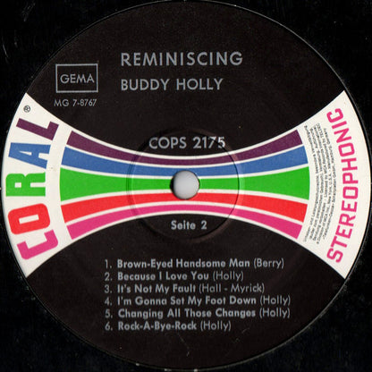 Buddy Holly : The Brown-Eyed Handsome Man (LP, Album)