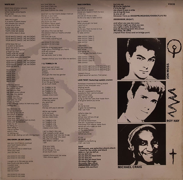 Culture Club : Kissing To Be Clever (LP, Album)