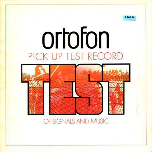 Various : Ortofon Pick Up Test Record - Test Of Signals And Music (LP, Comp)