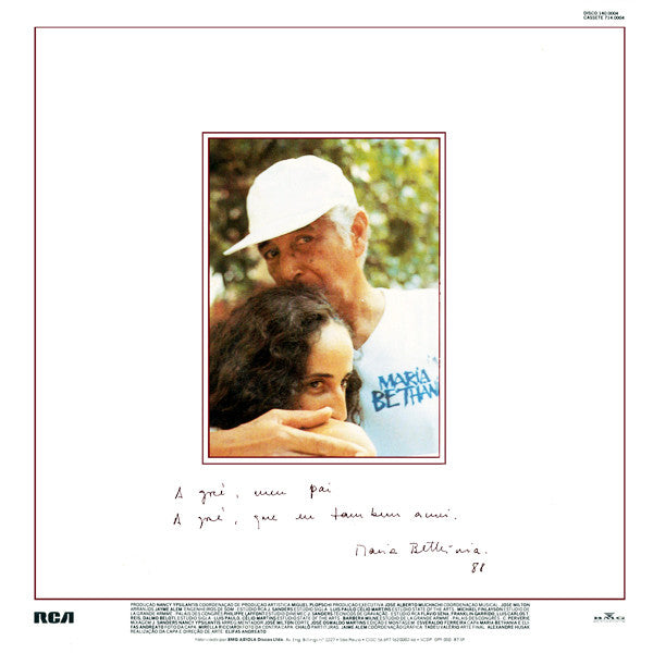 Maria Bethânia : Maria (LP, Album)