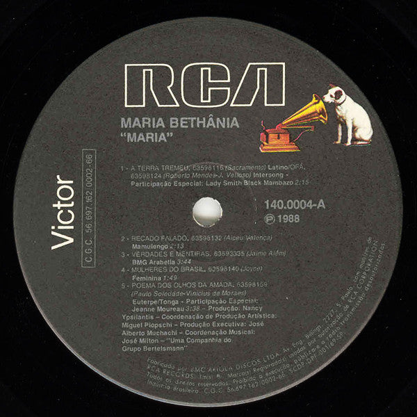 Maria Bethânia : Maria (LP, Album)