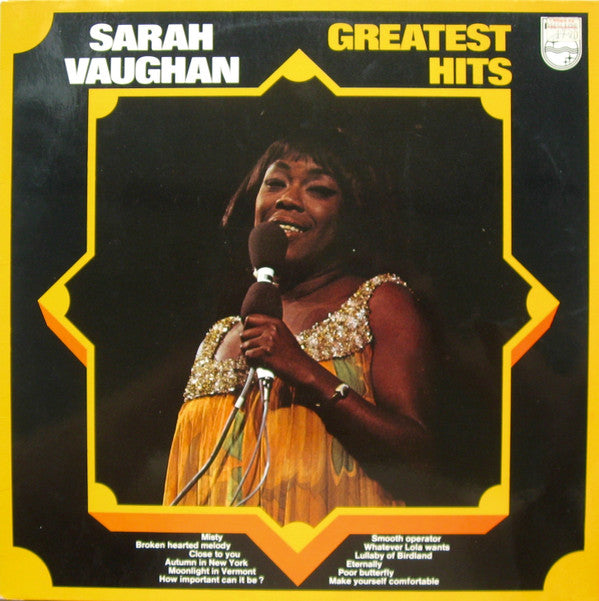 Sarah Vaughan : Greatest Hits (LP, Comp)