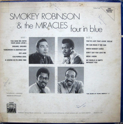 The Miracles : Four In Blue (LP, Album)