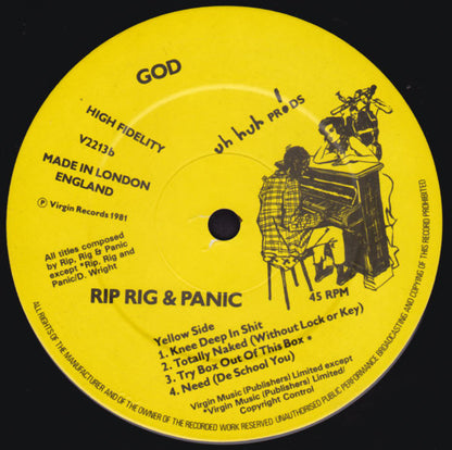 Rip Rig & Panic : God (2x12", Album)