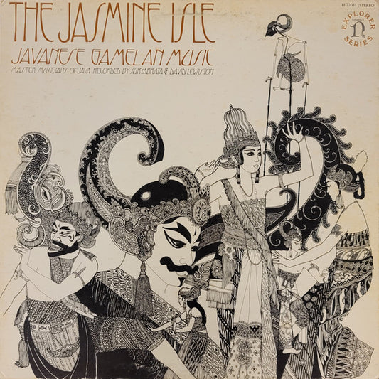 Unknown Artist : The Jasmine Isle (Javanese Gamelan Music) (LP, Pur)