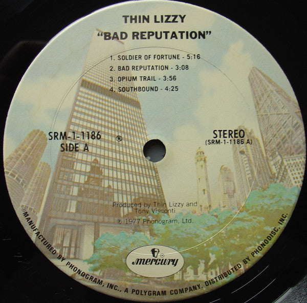 Thin Lizzy : Bad Reputation (LP, Album, MP)