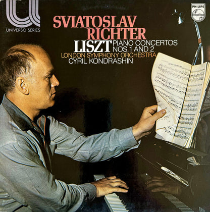 Franz Liszt - Sviatoslav Richter / London Symphony Orchestra / Kiril Kondrashin : Piano Concertos Nos. 1 And 2 (LP, RE)