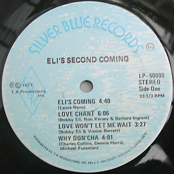 Eli's Second Coming : Eli's Second Coming (LP, Album)