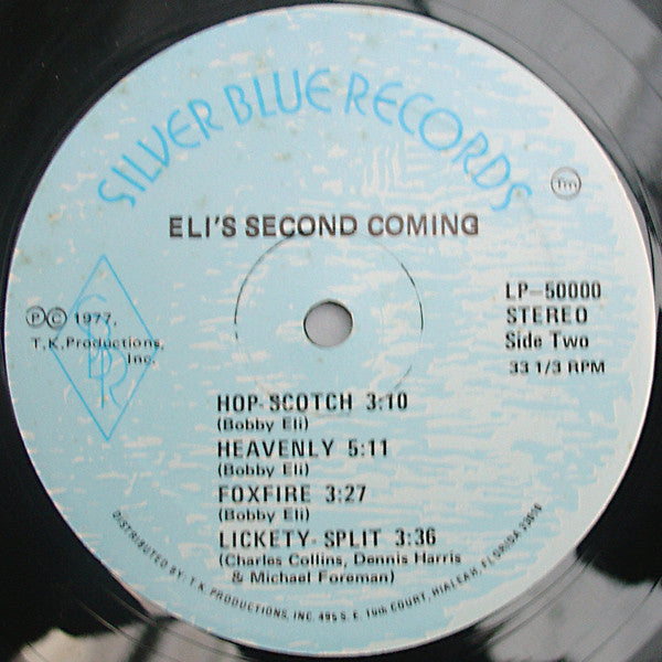 Eli's Second Coming : Eli's Second Coming (LP, Album)