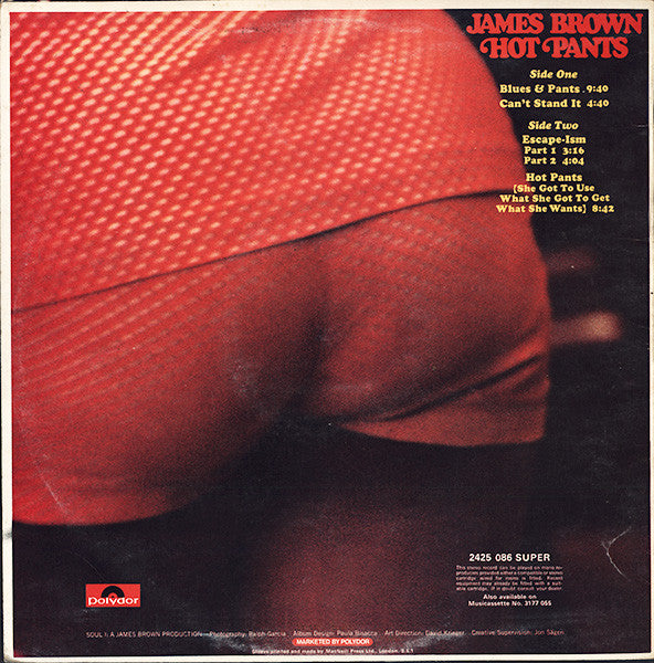 James Brown : Hot Pants (LP, Album)