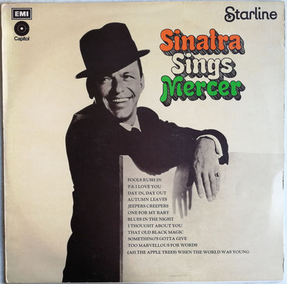 Frank Sinatra : Sinatra Sings Mercer (LP, Comp, RE)