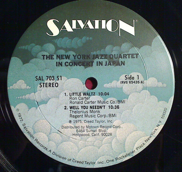 New York Jazz Quartet : In Concert In Japan (LP, Album)