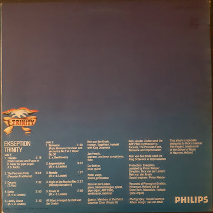 Ekseption : Trinity (LP, Album, Gat)