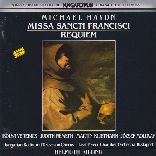 Michael Haydn, Ibolya Verebics, Judith Németh, Martin Klietmann, József Moldvay, Magyar Rádió És Televízió Énekkara, Liszt Ferenc Chamber Orchestra, Helmuth Rilling : Missa Sancti Francisci (CD, Album, San)