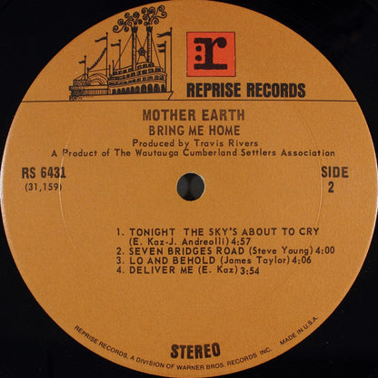 Mother Earth (4) : Bring Me Home (LP, Album, Pit)