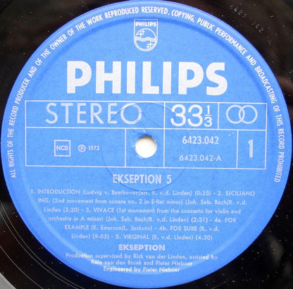 Ekseption : 5 (LP, Album)
