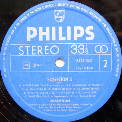 Ekseption : 5 (LP, Album)