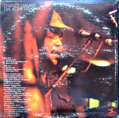 Charles Earland : Live At The Lighthouse (LP, Album)