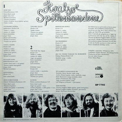 Hvalsøspillemændene : Kom Ind (LP, Album)