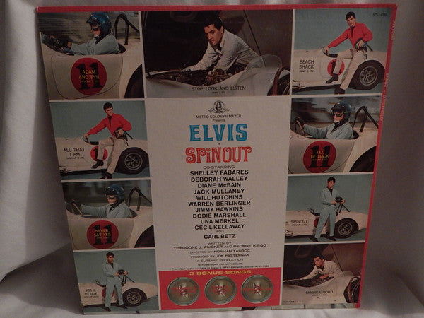 Elvis Presley : Spinout (LP, Album, RE)