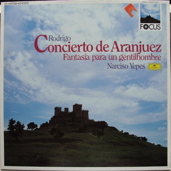 Joaquín Rodrigo · Narciso Yepes - Orquesta Sinfónica De RTVE · Odón Alonso : Concierto De Aranjuez / Fantasía Para Un Gentilhombre (LP, RE)