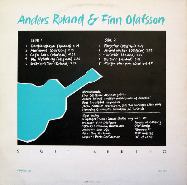 Anders Roland & Finn Olafsson : Sight-Seeing (LP, Album)