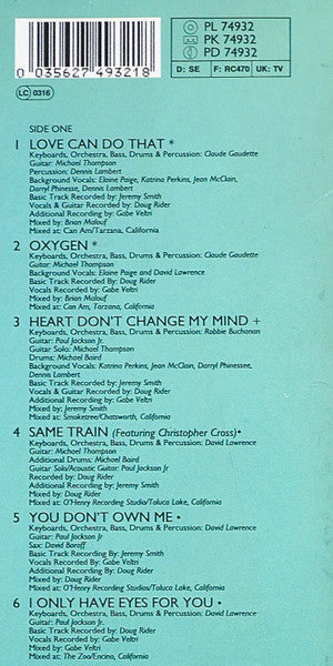 Elaine Paige : Love Can Do That (LP, Album, M/Print)