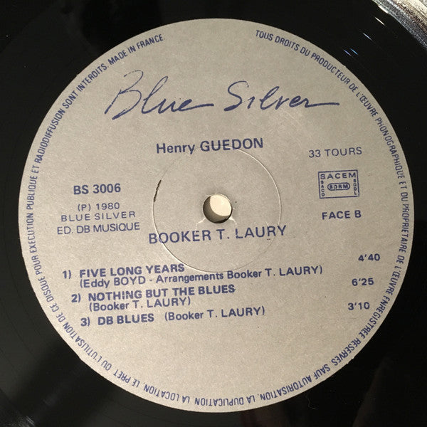 Booker T. Laury : Nothing But The Blues (LP, Album)