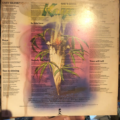 Bob Marley & The Wailers : Kaya (LP, Album)