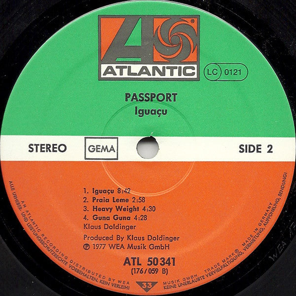 Passport (2) : Iguaçu (LP, Album)