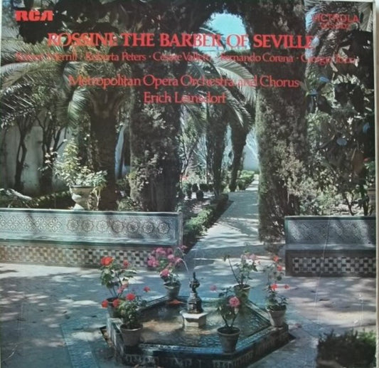 Gioacchino Rossini - Robert Merrill, Roberta Peters, Cesare Valletti, Fernando Corena, Giorgio Tozzi, The Metropolitan Opera House Orchestra And Metropolitan Opera Chorus, Erich Leinsdorf : The Barber Of Seville (3xLP, Album, RE + Box)