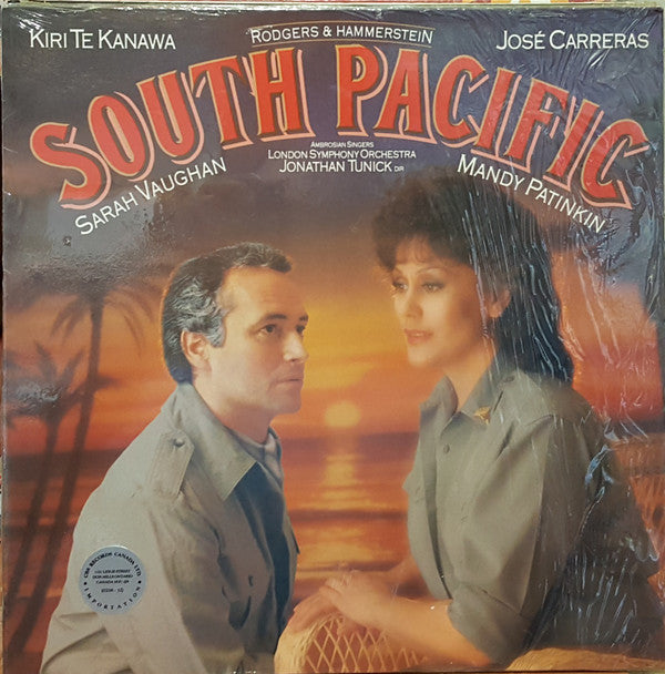 Kiri Te Kanawa / José Carreras / Sarah Vaughan / Mandy Patinkin : South Pacific (LP,  GA)