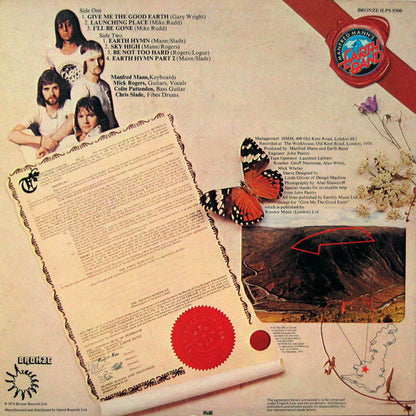 Manfred Mann's Earth Band : The Good Earth (LP, Album)